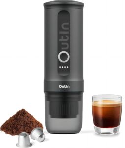 Mejores Cafeteras Portátiles - Outin Portable Espresso Maker