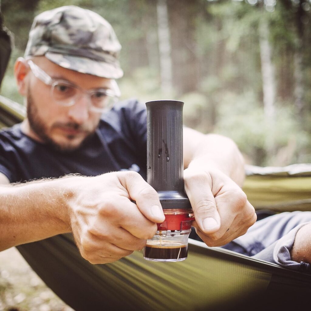 cafetera portatil Cafflano Kompresso