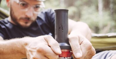 cafetera portatil Cafflano Kompresso