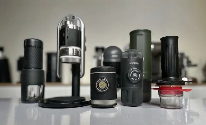 mejores cafeteras portátiles eleéctricas manuales mini