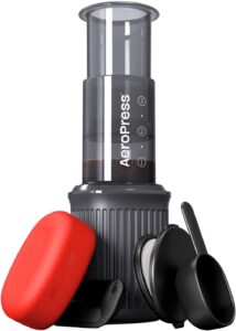 mejores cafeteras manuales portátiles Aeropress Go